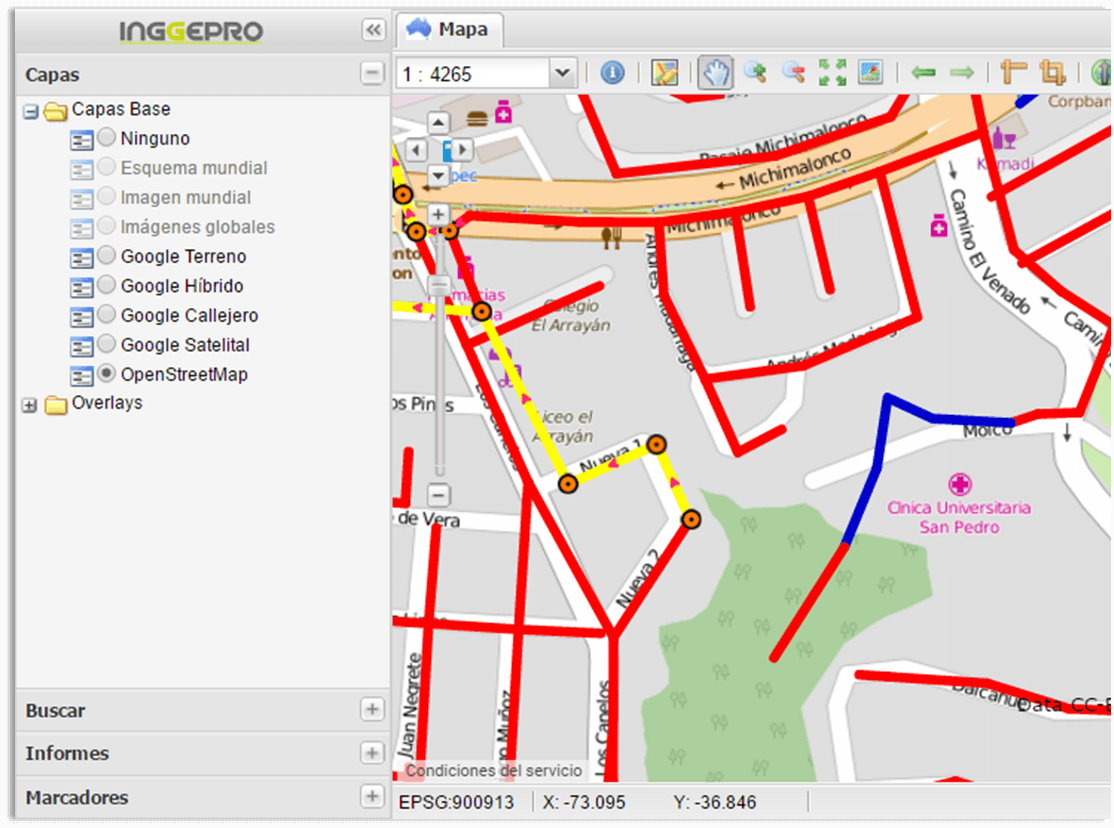 Desarrollo de aplicaciones SIG GIS bio bio Concepcion Chile